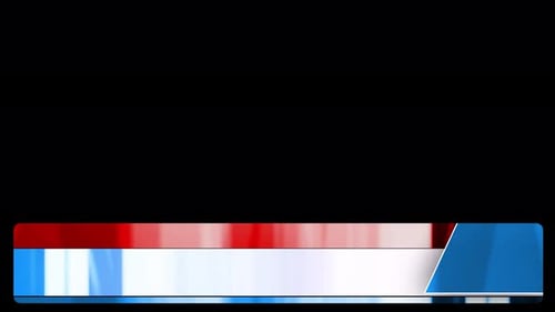 Lower Thirds On Transparent Background