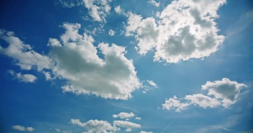 Timelapse of Beautiful Spring Clouds