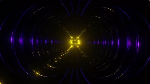 Rotating 3D Kaleidoscope Mandala Abstract Background of Trippy Art Psychedelic Trance Vj Seamless