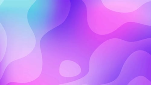 Abstract Smooth Fluid Background Motion Graphic
