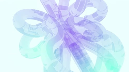 Abstract background gradient glass effect