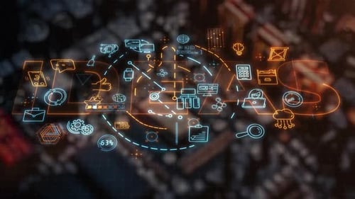 Business Concept Dynamics in a 3D Animation Format