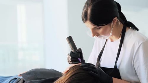 Cosmetic Procedure Permanent Eyebrow Makeup