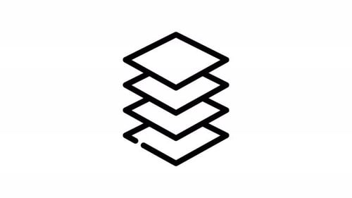 Animations-Minimalismus-Ikone