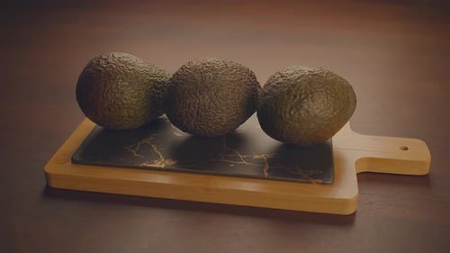 Fresh Organic Avocado Fruits Food Background