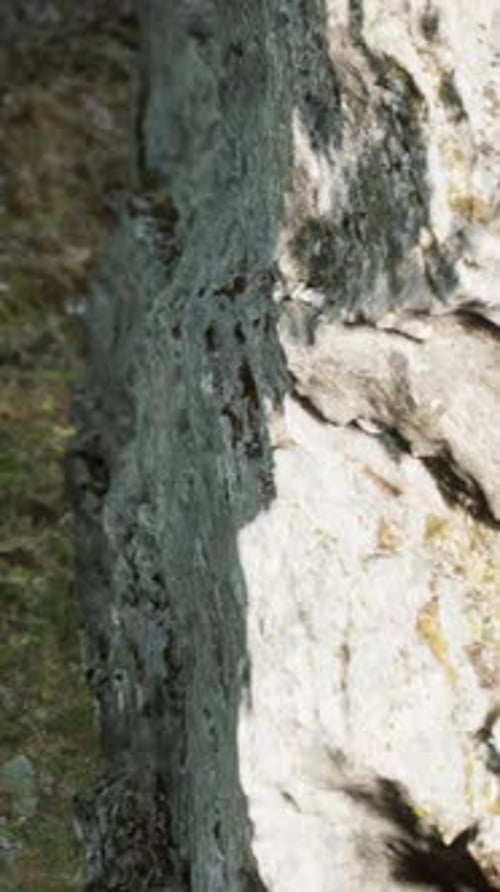 Close Up of Rocky Stones Formation