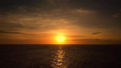 Sunrise Footage on Paradise Beach From Bird's Eye View Asia Vietnam