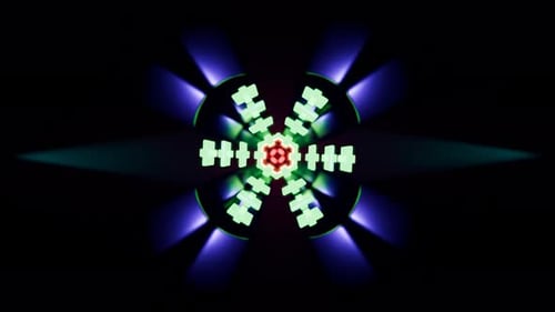 Mesmerizing VJ Loop of Flashing Colors Energizes Any Disco Event