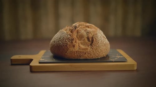 Tasty Delicious Bread Loaf Freshly Baked Homemade