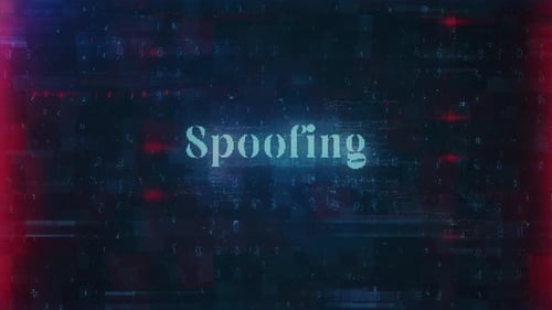Spoofing Word Related To Errors And Hacking Incidents In The Context Of Cybersecurity And Technology