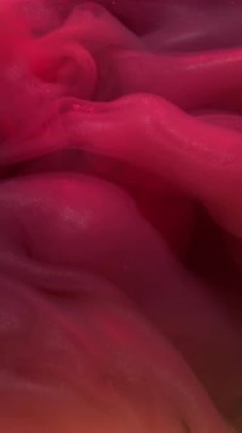 Abstract Colorful Motion, Slow Swirling Pink and Gold
