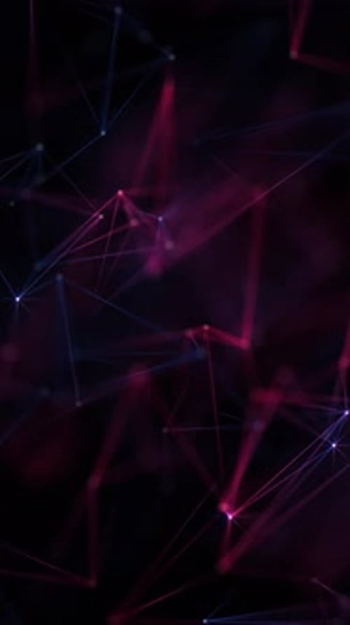 Neon Plexus Connections Vertical Technology Background