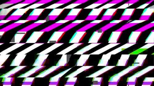 animation de fond statique numérique 4k glitch