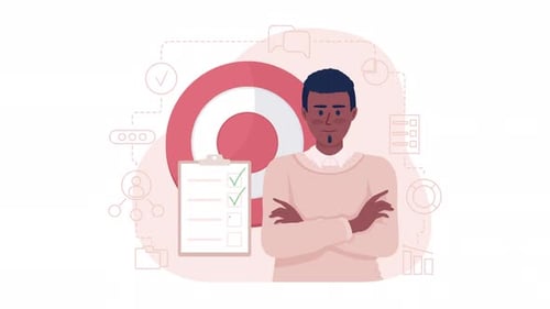 Animated Isolated Reaching Goals