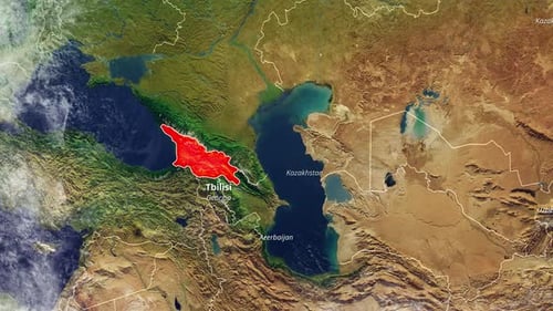 Georgia Zoom Map 2D