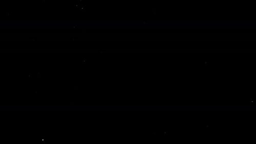 Abstract Light Specks on Black Background