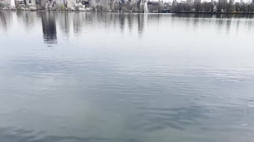 Serene Central Park Reservoir