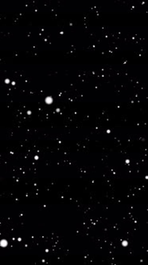 Hintergrundschleife mit fliegendem Schneefall