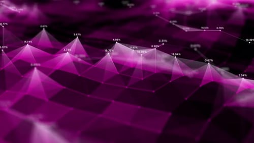 Stock market or forex trading graph in graphic concept suitable for financial investment, Ai