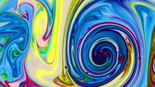 Abstract Galactic Ink Paint Concept Background 259