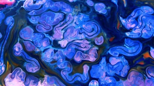 Abstract Colorful Ink Movements Spreads On Water Texture 1021