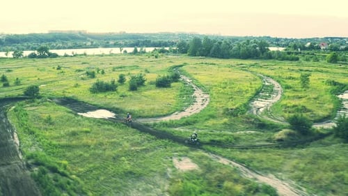 Entraînement de motocross