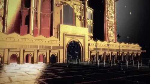 Ramdhan Kareem at Golden Mosque Animation 3