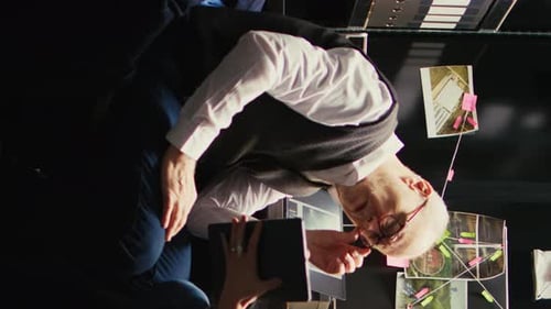 Intense Crime Scene Investigation with Colleagues