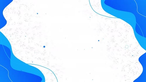 Trendy smooth Blue dynamic creative geometric modern animation. Gradient blank backdrop. Fluid wallp