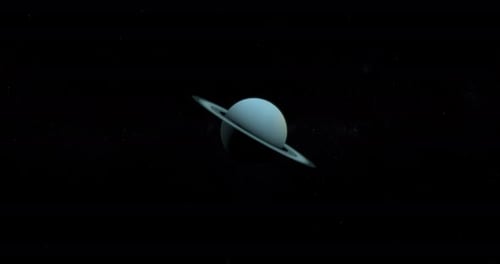 In Richtung Uranus Planet