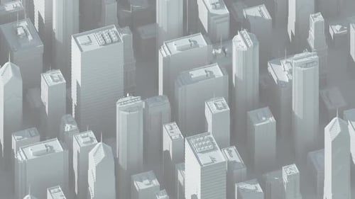 White Orthographic City