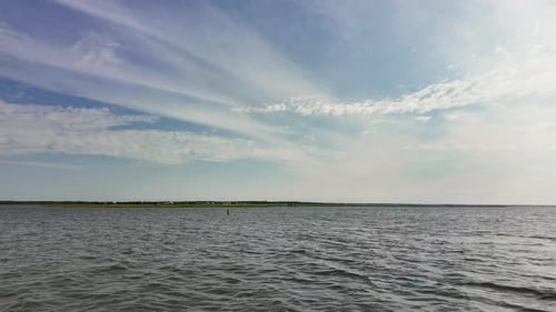 Timelapse of the Bogue sound, coastal waters