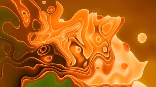Abstract background with 4k liquid smoke motion background