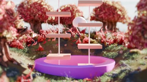 Gumball Falling 3D Satisfying Animation