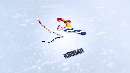 Kiribati Map