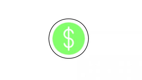 Money icon animation