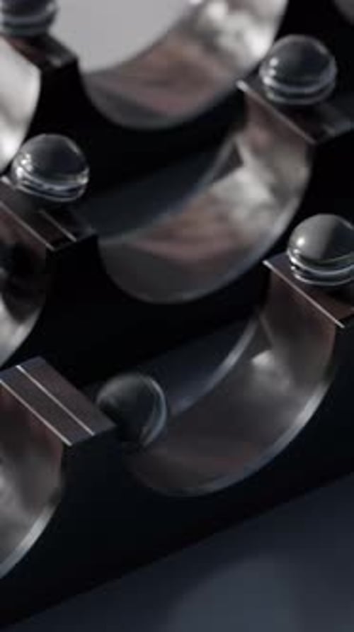 Animação 3D Slide Balls Loop