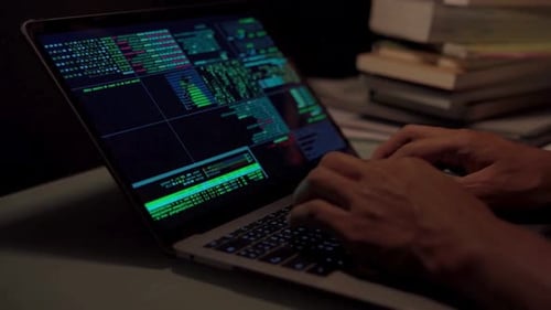 Cyber Security, Software Developer, Programming Code, Technology