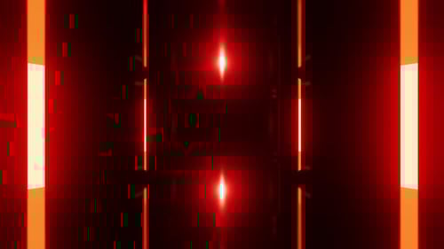 Red Rotated Light Space Sci Fi Vj Seamless Loop Background Tunnel