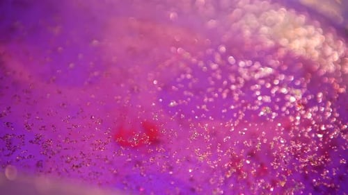 Sparkling Pink Purple Glitter Bokeh Background