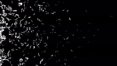 Glass particle