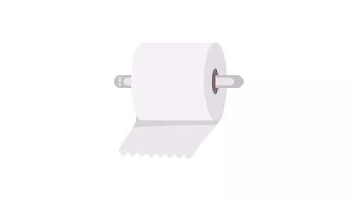 Toilet Paper Element Alpha Animation