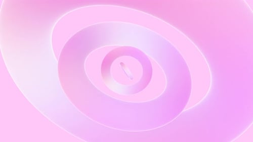 3D Spinning Torus - Abstrakter Bewegungshintergrund - Nahtlose Schleife