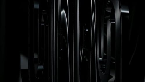 Modern Dark Geometric Shapes Loop Background Animation