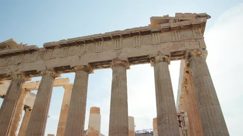 The Parthenon in Athens, Greece