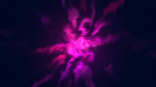 Animated Purple Energy Field Background