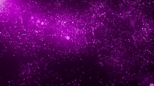 Pink Abstract Particles Background Loop V5