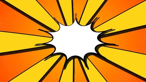 Pop Art Comic Background