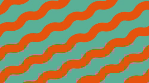 Seamless Abstract Background with Wavy Moving Lines