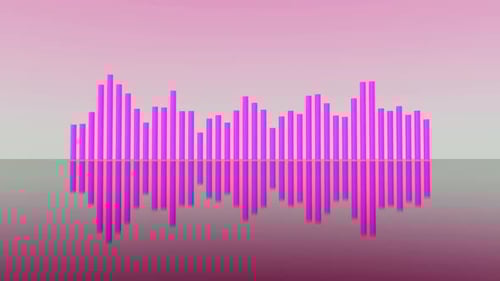 Audio Technology Wave Concept and Design Under the Concept of Pastel Color Emphasize Simplicity